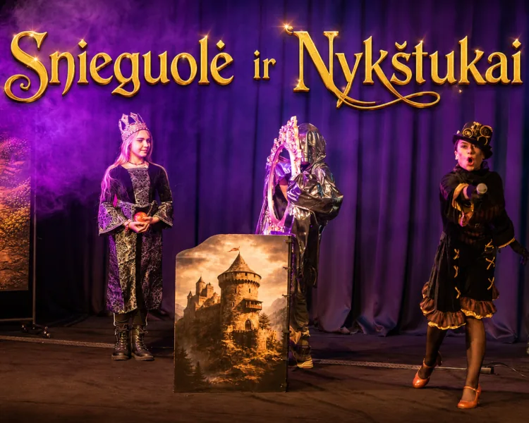 Spectacle pour enfants « Blanche-Neige et les nains », événement à Vilnius