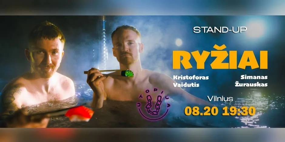 STAND UP | RYŽIAI | VILNIUS, événement à Vilnius
