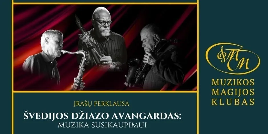 L'avant-garde du jazz suédois : musique pour la contemplation | session d'écoute, événement à Vilnius