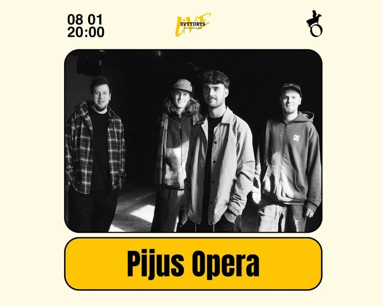 Švyturys Bezalkoholowy LIVE: Pijus Opera, wydarzenie w Wilnie