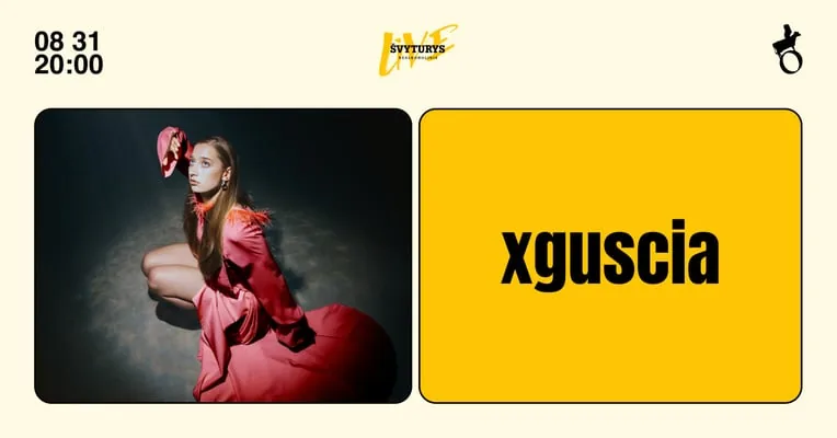 Švyturys Nealkoholinis LIVE: xguscia | Vasaros terasa