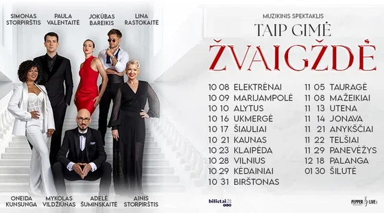 Ainsi est née une étoile, événement à Vilnius