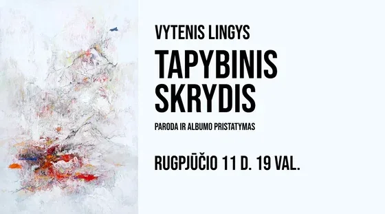 Painting Flight | Vytenis Lingys Painting Exhibition and Album Launch, event in Vilnius