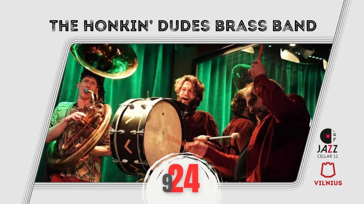 The Honkin' Dudes Brass Band, événement à Vilnius