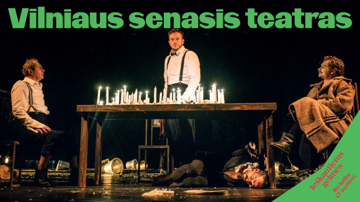Tom Stoppard : ROSENCRANTZ ET GUILDENSTERN SONT MORTS (Mise en scène : Youri Boutousov), événement à Vilnius