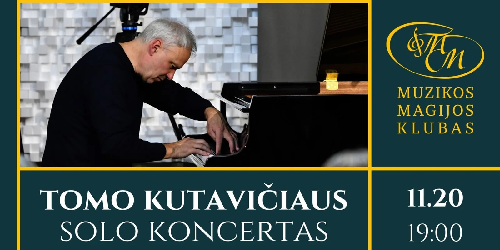 Tomo Kutavičiaus solinis koncertas