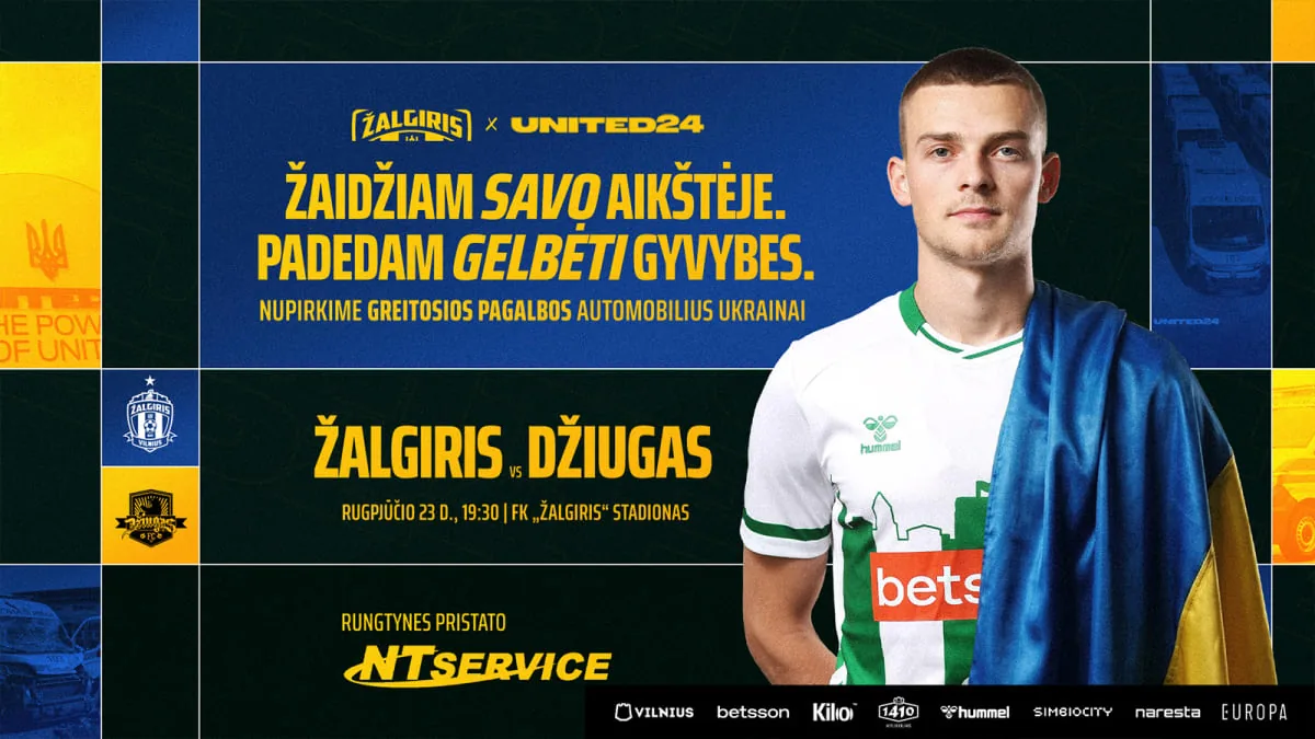 Match de Top Ligue : FK Žalgiris - Džiugas, événement à Vilnius