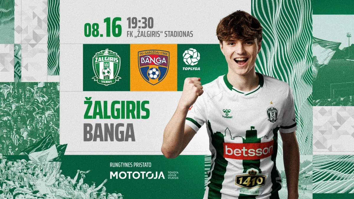 Top League Match: FK Žalgiris - Gargždų Banga, event in Vilnius