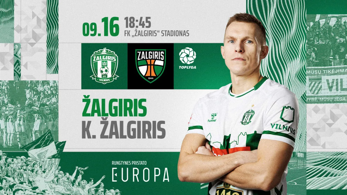 Top-Liga-Spiel: FK Žalgiris - Kauno Žalgiris