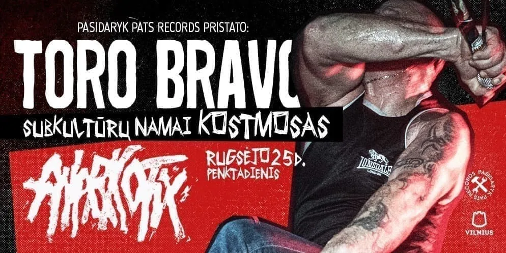 TORO BRAVO im Kostmose, Veranstaltung in Vilnius
