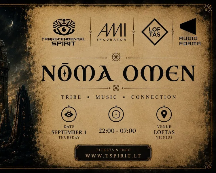 Esprit transcendantal NŌMA ŌMEN, événement à Vilnius