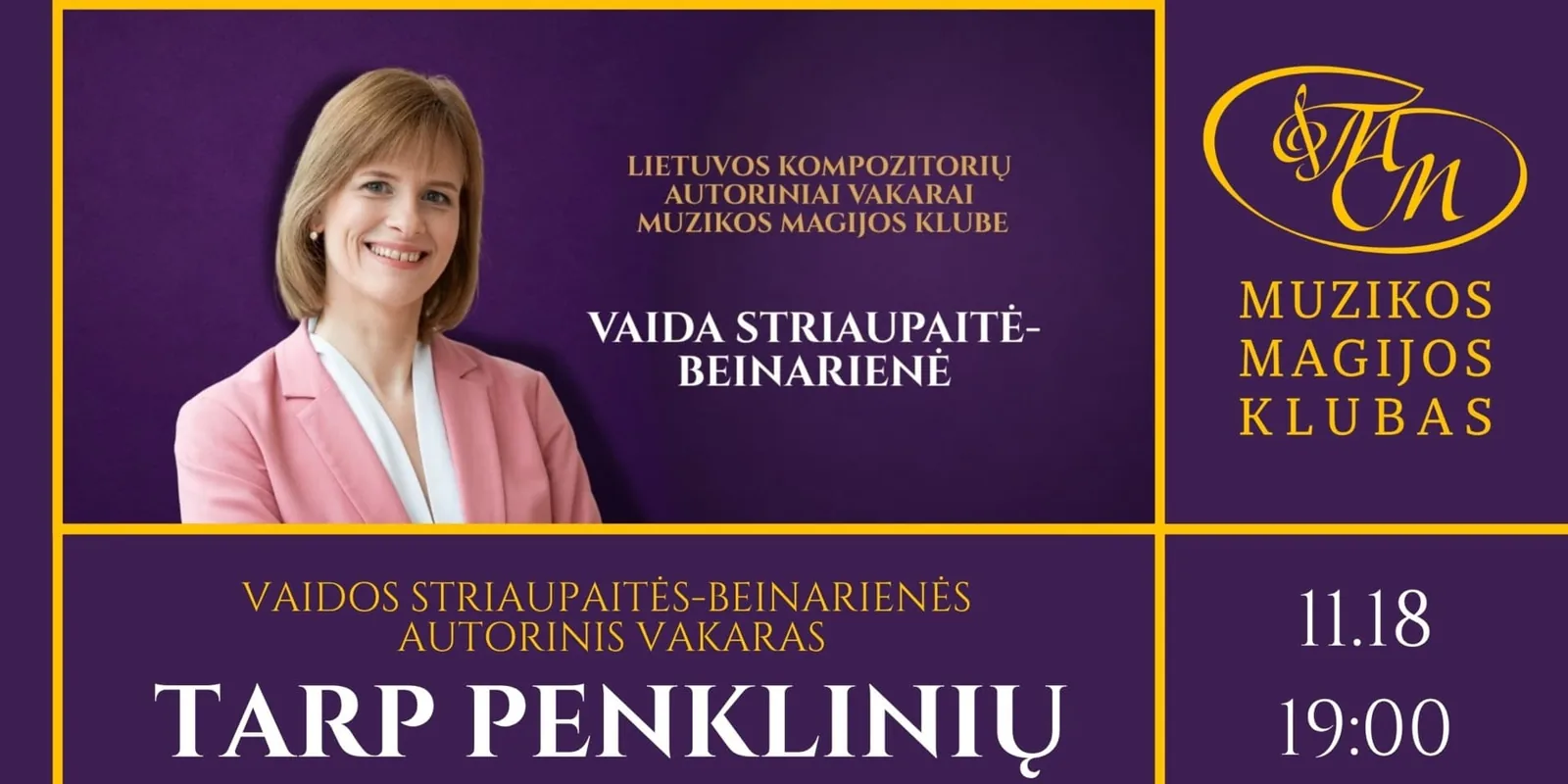 Vaida Striaupaitė - Beinarienė | Tarp penklinių