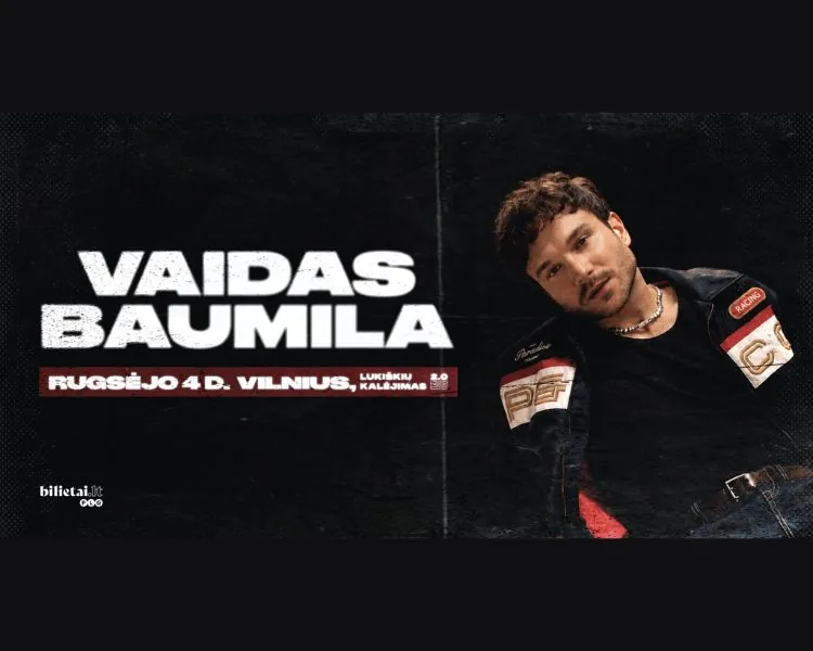 Vaidas Baumila, événement à Vilnius