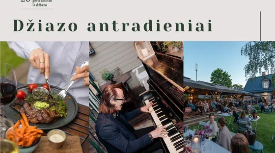 Dinner with Jazz • Under the Open Sky • Piano Jazz, event in Vilnius