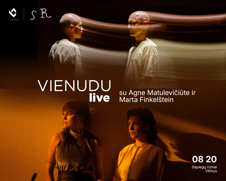 VIENUDU live + Agnė Matulevičiūtė and Marta Finkelštein, event in Vilnius