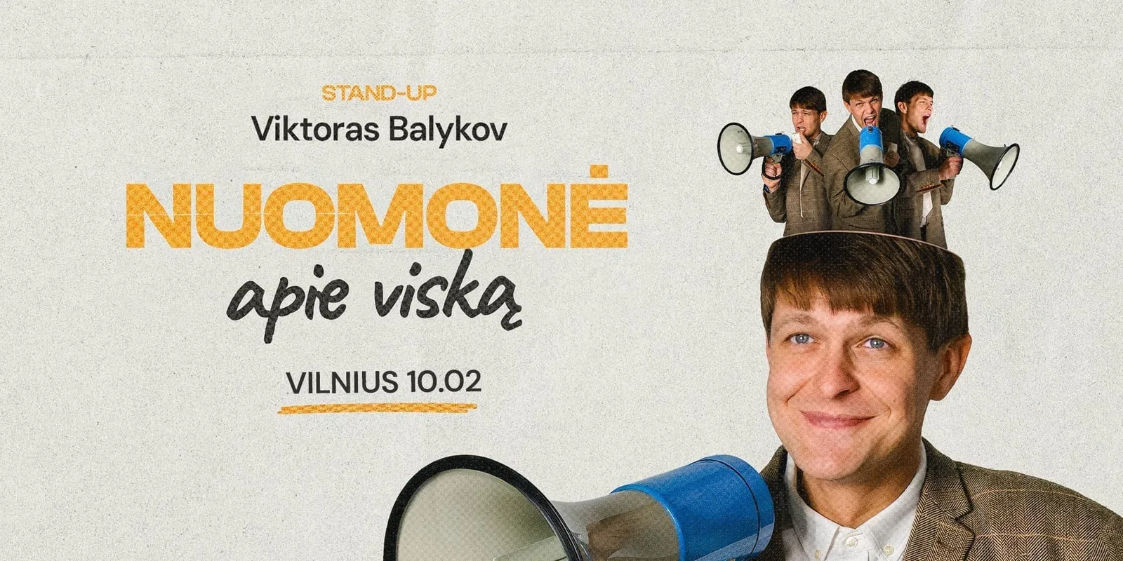 Viktoras Balykov: An Opinion About Everything! Stand-up II VILNIUS