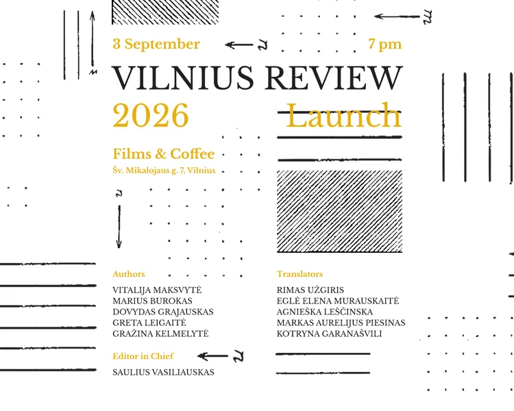 Презентация Vilnius Review 2026, событие в Вильнюсе