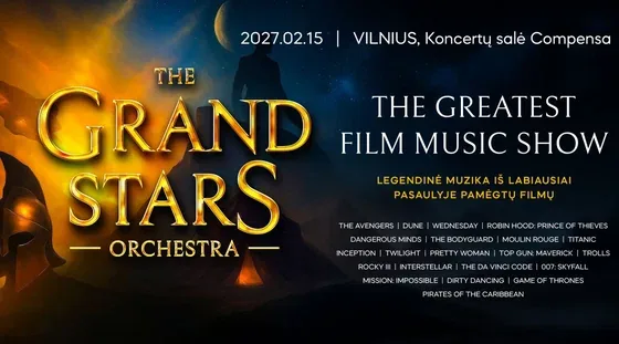 THE GRAND STARS ORCHESTRA, événement à Vilnius
