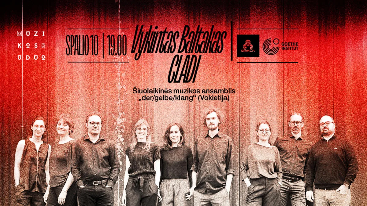 Vykintas Baltakas | CLADI: „der/gelbe/klang“ (DE) ø MUSIC AUTUMN 2026