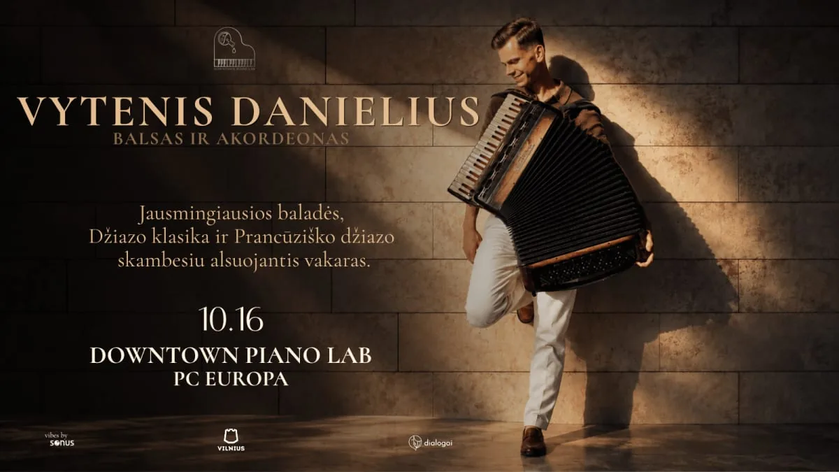 Vytenis Danielius | Jausmingos baladės, Džiazo klasika ir Prancūziško džiazo elegancija alsuojantis vakaras.