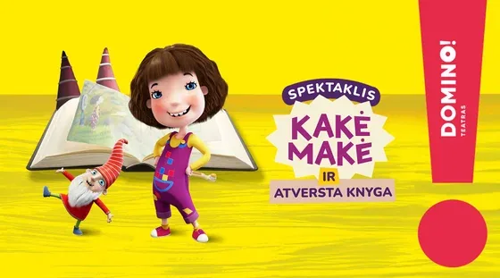 Spectacle ludique : Kakė Makė et le livre ouvert, événement à Vilnius