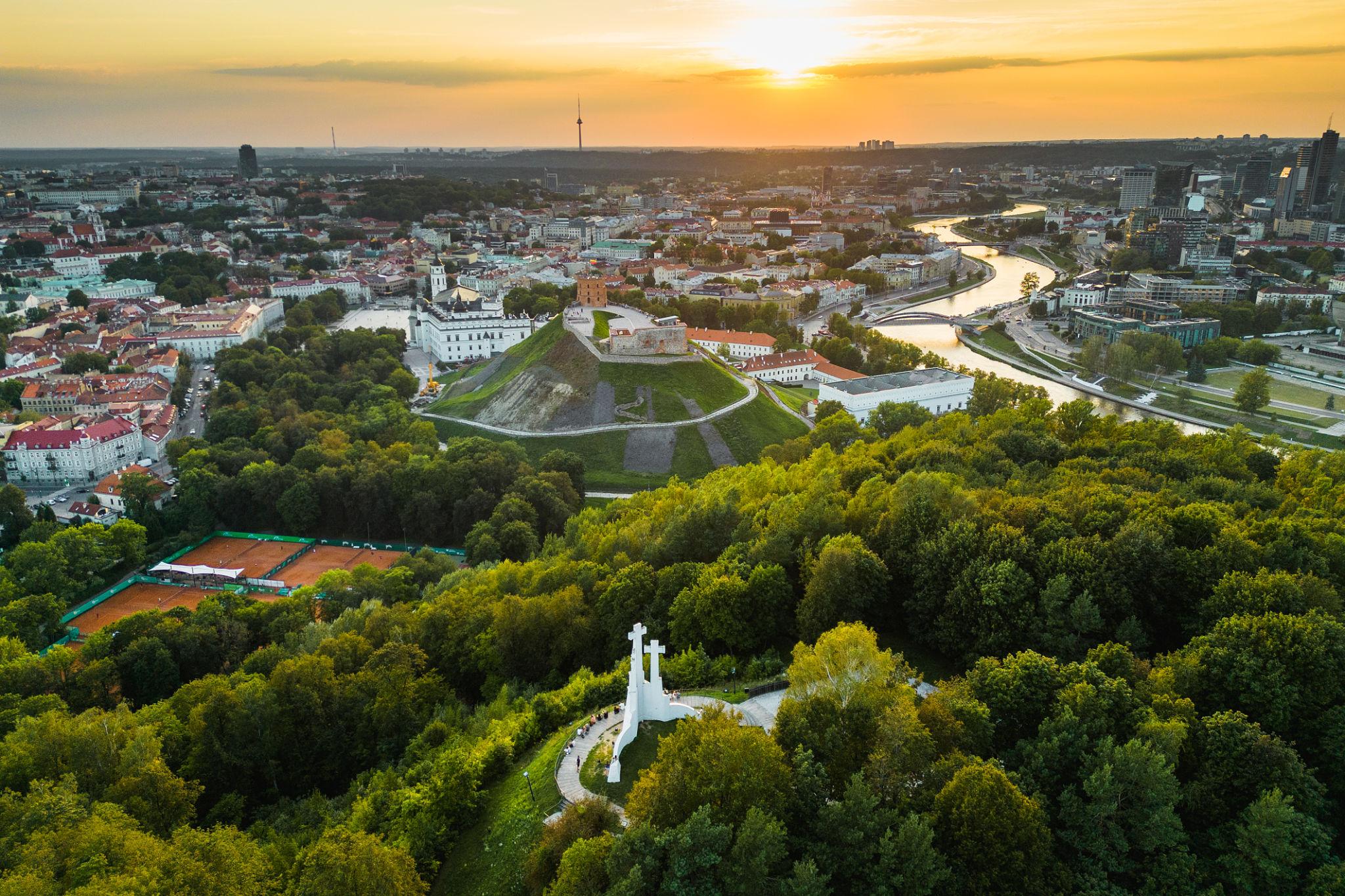 Wzgórze Trzech Krzyży, atrakcja w Wilnie