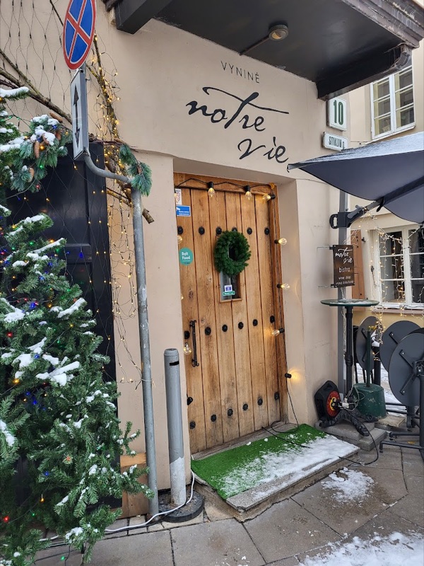 Notre Vie Bistro and Wine Shop, bar à Vilnius
