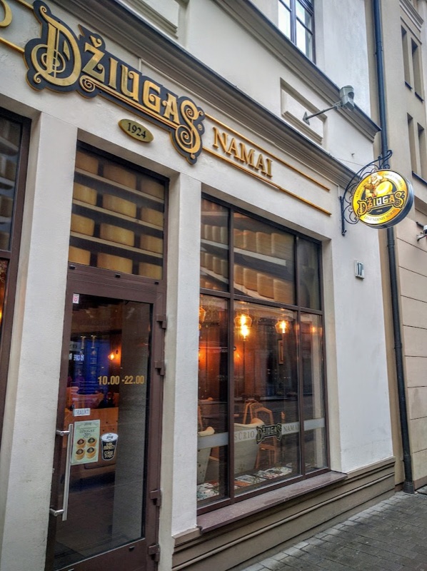 Cheese Džiugas House (Sūrio Džiugas Namai), restaurant in Vilnius