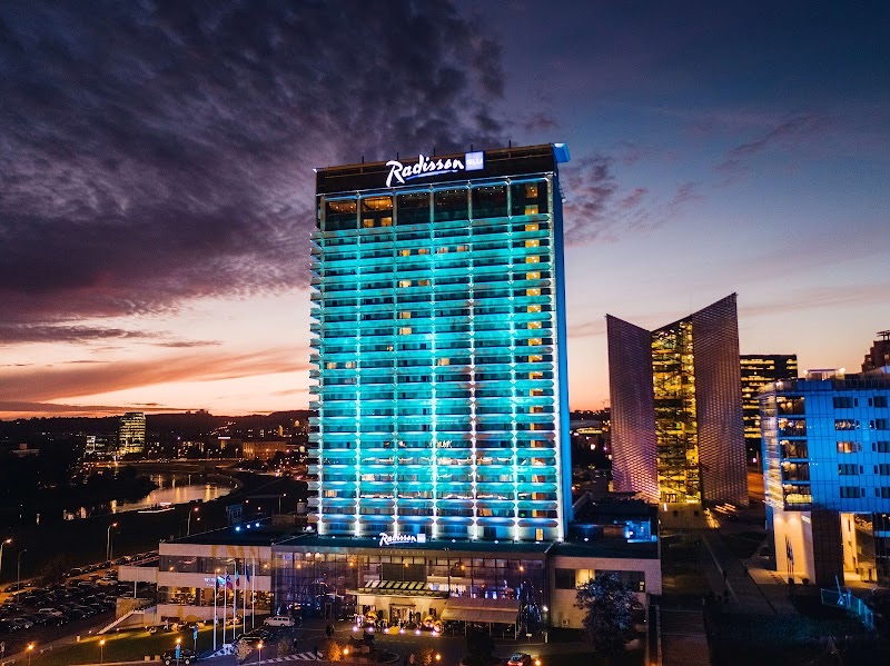 Radisson Blu Lietuva – grand hôtel d'affaires international à Vilnius
