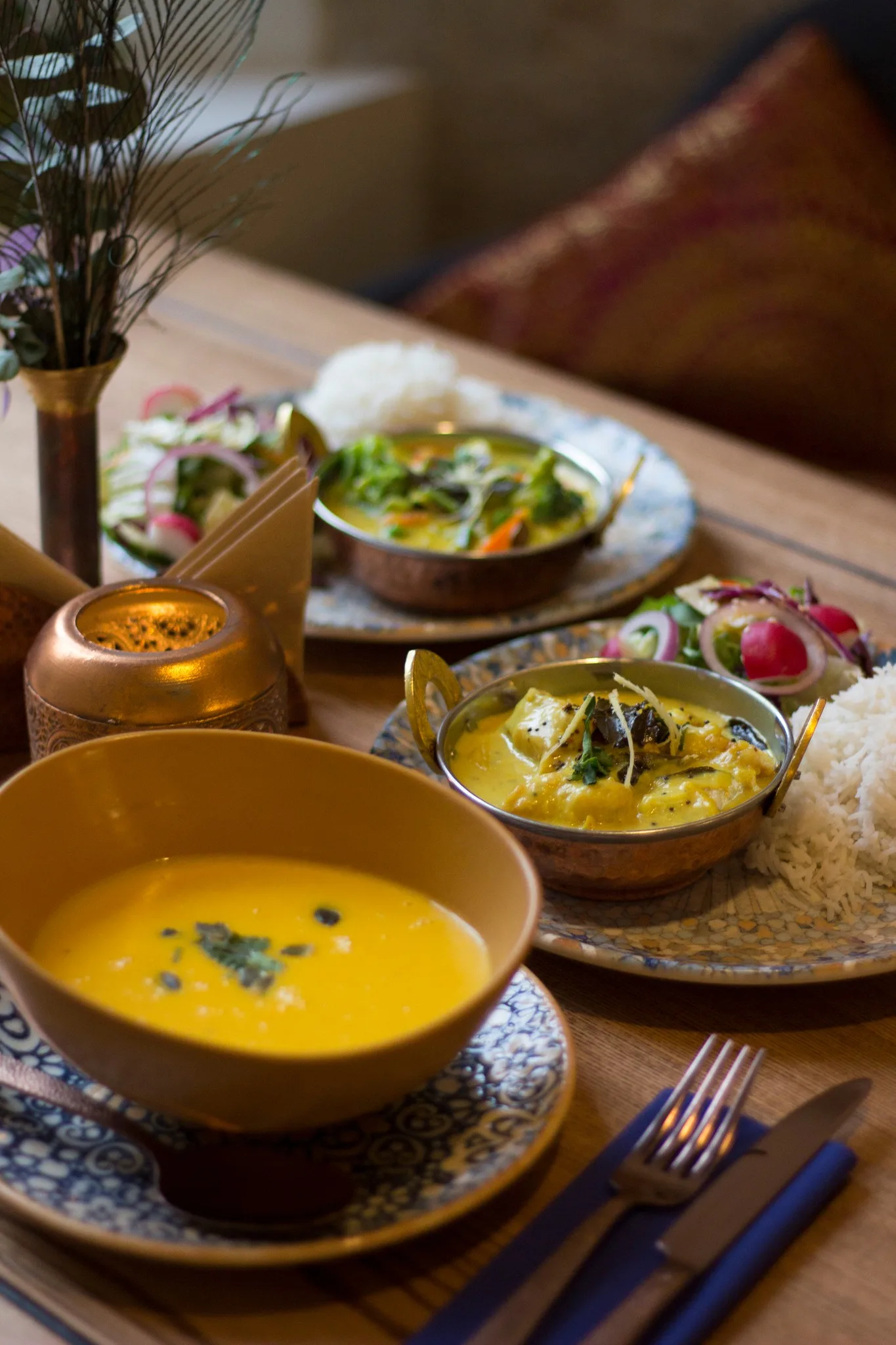 Restaurant Blue Lotus Vilnius — cuisine indienne et thaïlandaise — photo 5