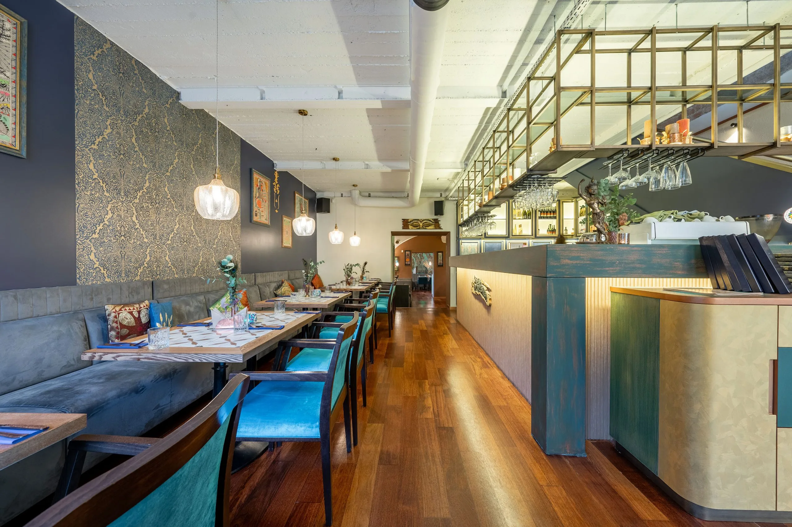 Restaurant Blue Lotus Vilnius — cuisine indienne et thaïlandaise — photo 2
