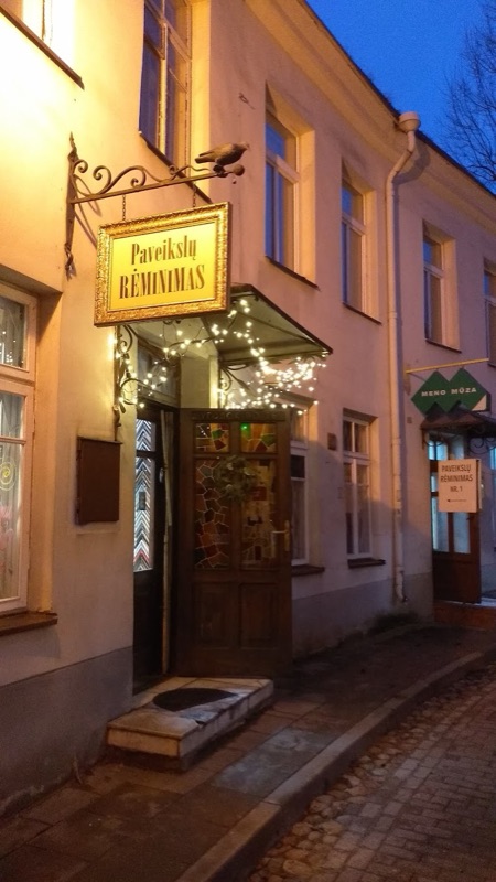 Meno muza, Geschäft in Vilnius