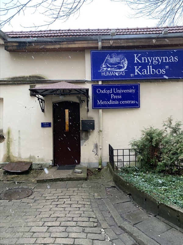 Buchhandlung „Kalbos“ (Humanitas), Geschäft in Vilnius