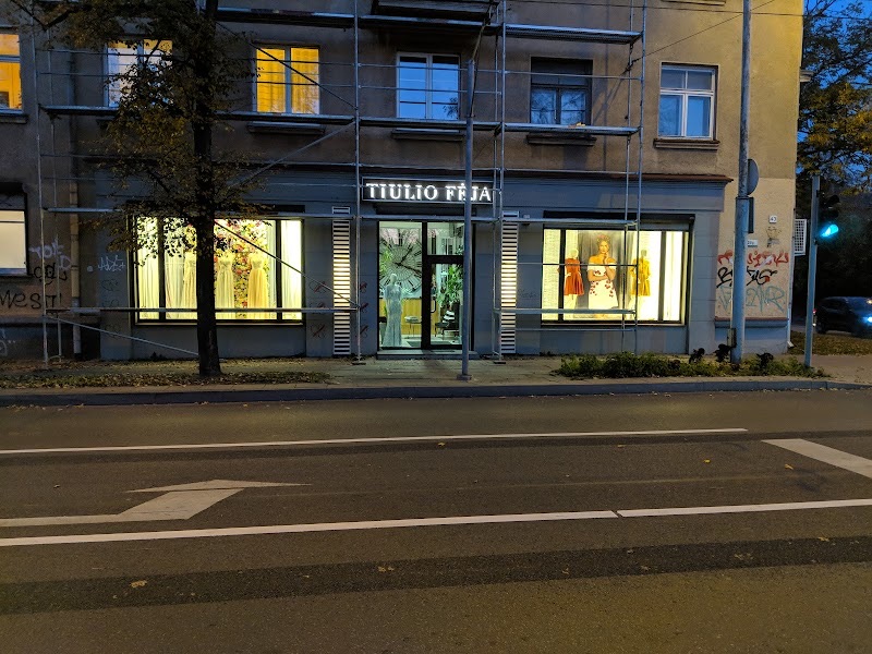 Tiulio Feja, Geschäft in Vilnius