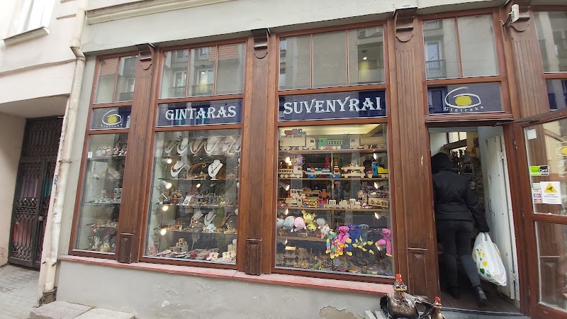 Bernstein, Souvenirs, Geschäft in Vilnius