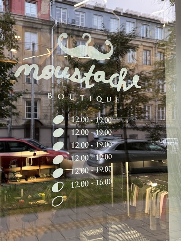Moustache Boutique, Geschäft in Vilnius