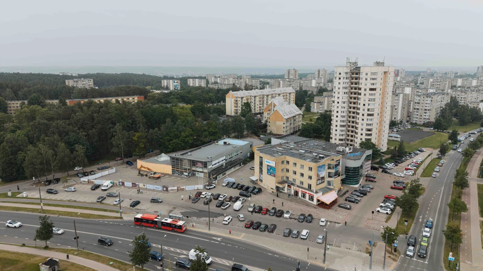 Ruošiamasi projekto „Jaunatis“ statyboms Fabijoniškėse | VisitVilnius.lt