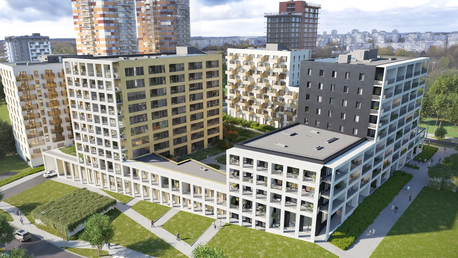 Viršuliškėse plečiamas naujas gyvenamasis kvartalas
